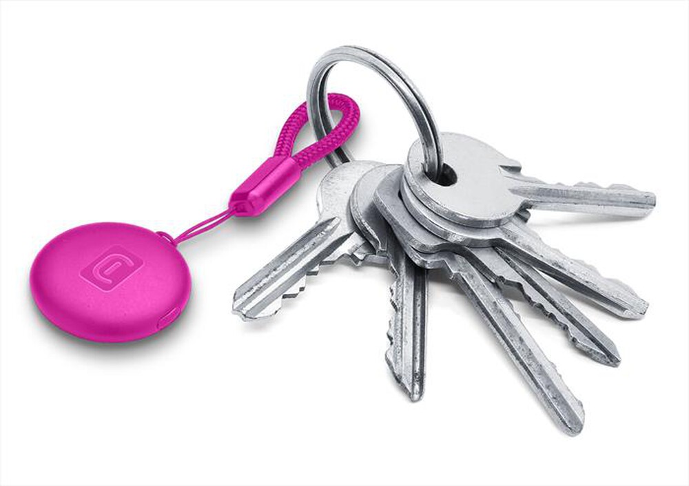 "CELLULARLINE - Trova oggetti Tracy Tag BTTRACYTAGP-Rosa"