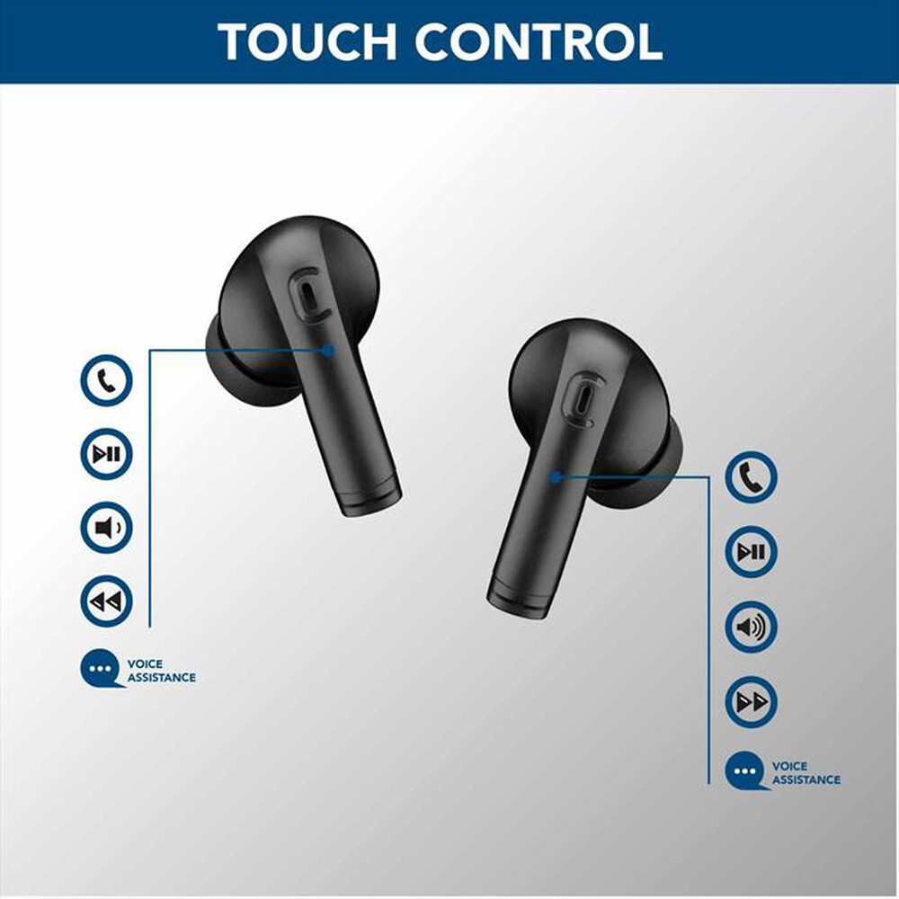 Immagine del prodotto CELLULARLINE - Auricolare bluetooth BTKEYPROTWSK-Nero