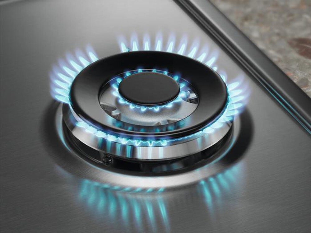 Immagine del prodotto ELECTROLUX - Piano cottura a gas RGG6243LOX 4 fuochi 59,4cm-INOX ANTIMPRONTA
