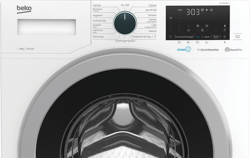 Immagine del prodotto BEKO - Lavatrice WTY91436SI-IT 9 Kg Classe B-Bianco