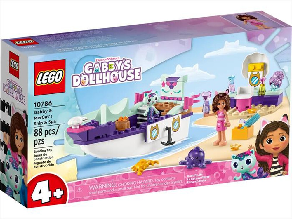 "LEGO - GABBY'S DOLLHOUSE La nave del benessere - 10786"