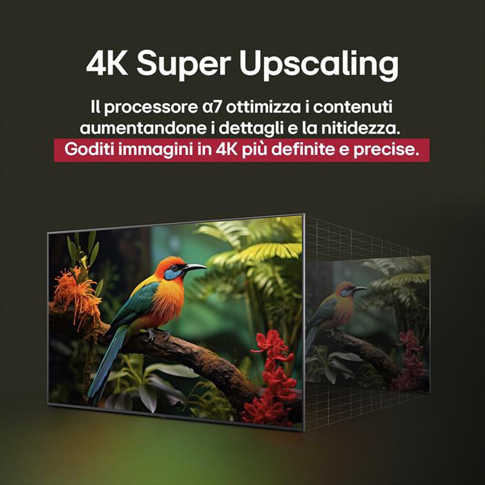Immagine del prodotto LG - Smart TV MINI LED 4K 50" QNED EVO AI 50QNED8FA6A-Charcoal Black