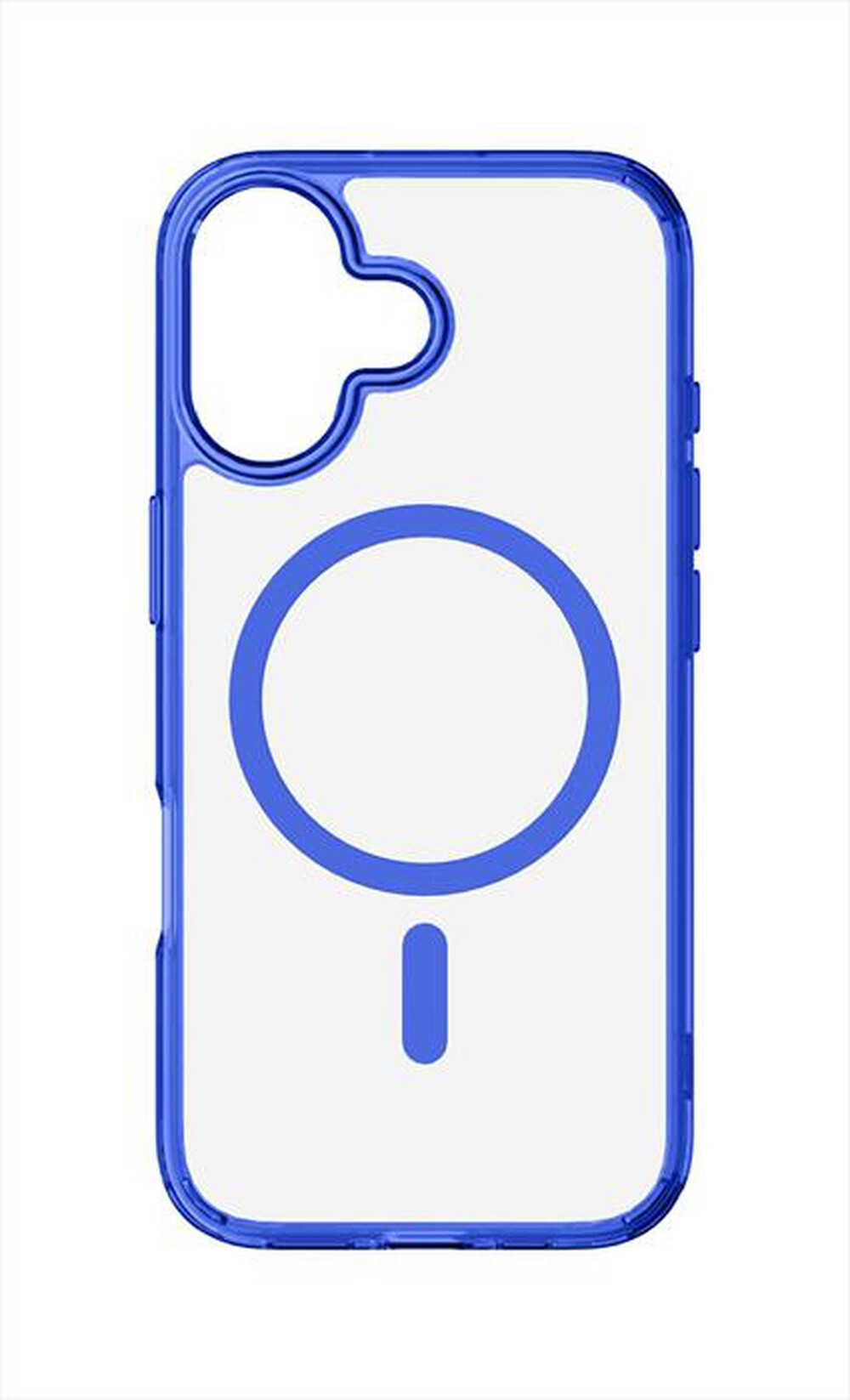 Immagine del prodotto CELLULARLINE - Custodia ICONIC MAG per IPHONE 17-Blu, Trasparente