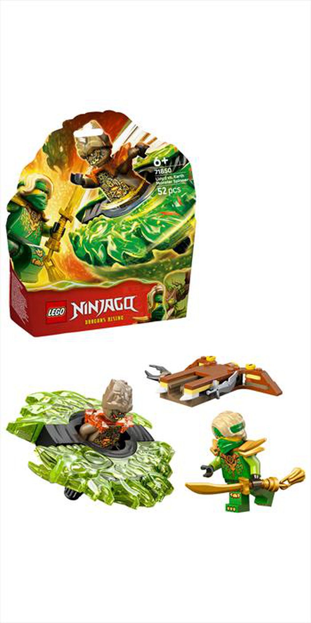 Immagine del prodotto LEGO - NINJAGO Lloyd contro Spinner Mostro Terra - 71850