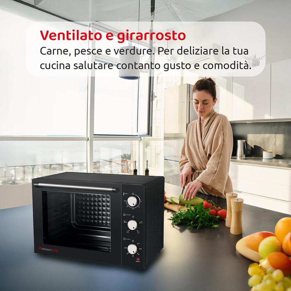 Immagine del prodotto MELCHIONI FAMILY - Fornetto elettrico ENJOY 63-NERO