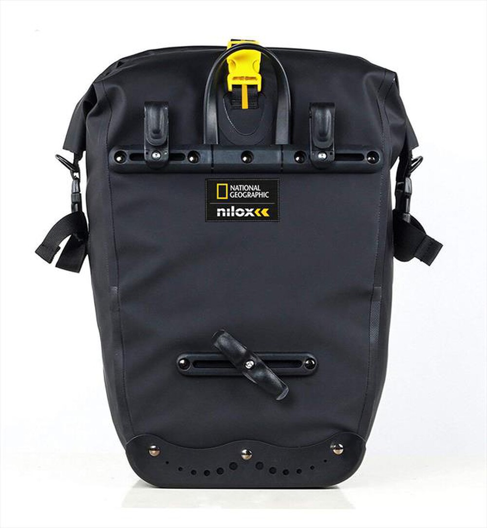 "NILOX - BORSA PER BICICLETTA RESISTENTE ALL'ACQUA NILOX-NG-nero/giallo"