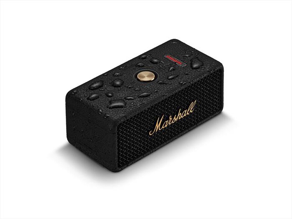 "MARSHALL - Speaker Emberton III Black & Brass-Black & Brass"