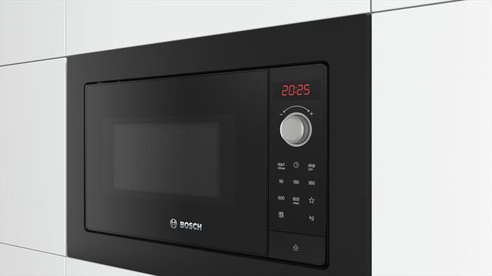 "BOSCH - Forno microonde da incasso BFL623MB3-Nero"
