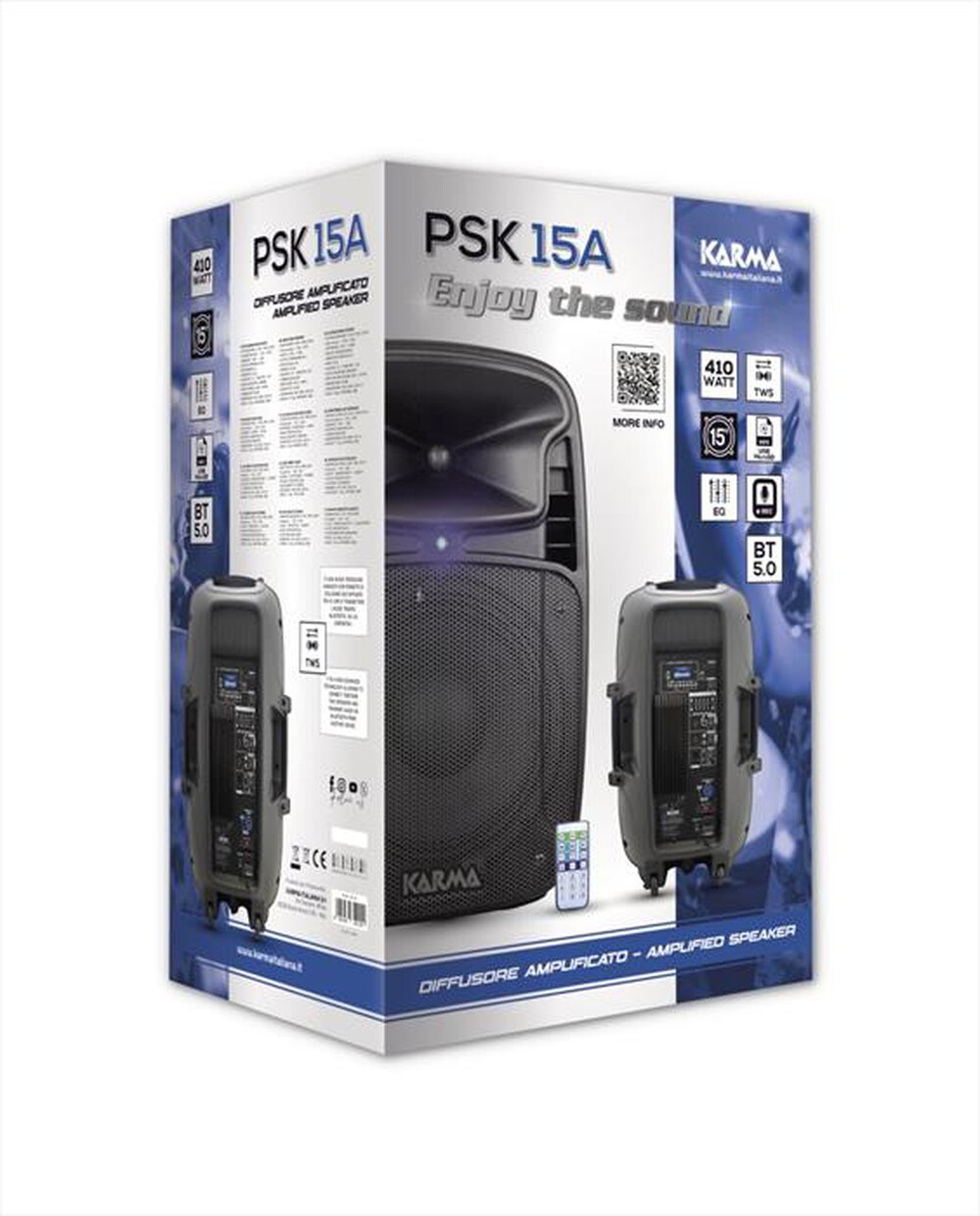 Immagine del prodotto KARMA - Diffusore amplificato 410W PSK 15A-Nera