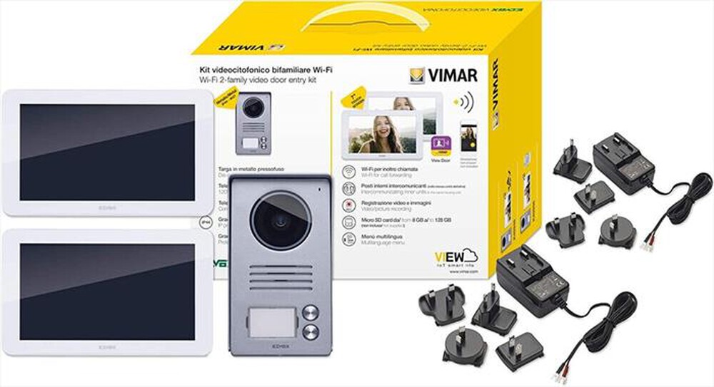 "VIMAR - KIT VIDEO 7IN WIFI 2F-Bianco"