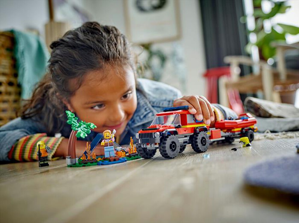 Immagine del prodotto LEGO - CITY Fire Fuoristrada antincendio e gommone 60412