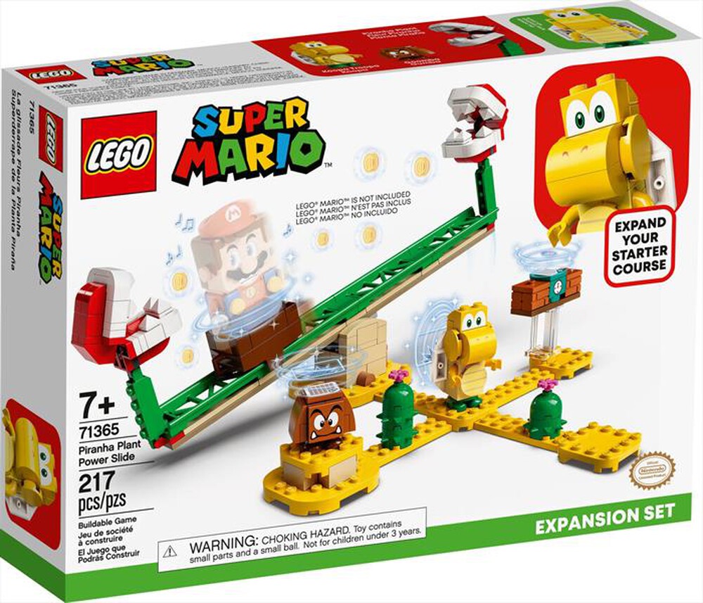 "LEGO - Super Mario scivolo pianta - 71365"