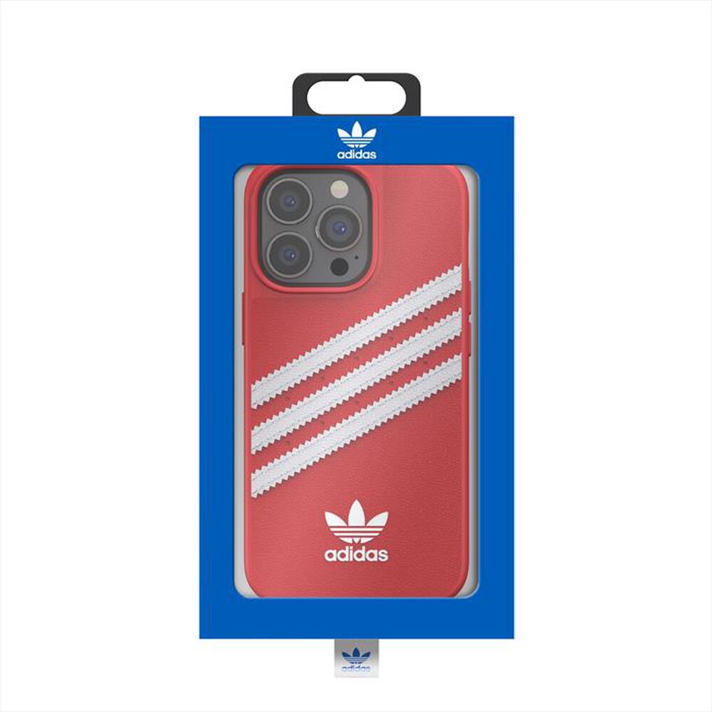 "CELLY - 47117_ADI ADIDAS SAMBA COVER IPHONE 13 PRO-ROSSO e BIANCO / TPU e PC"