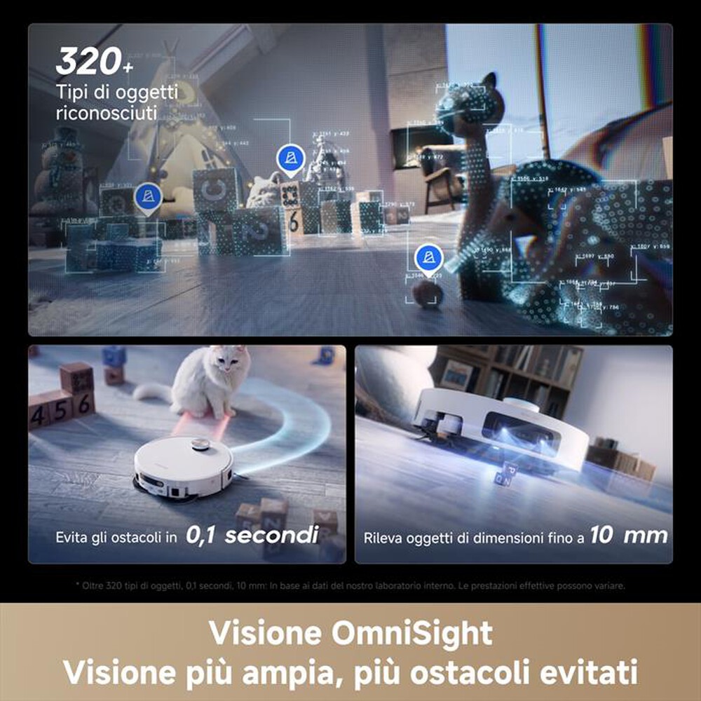 Immagine del prodotto DREAME - Aspirapolvere robot X60VIM PRO ULTRA COMPLETE-Bianco