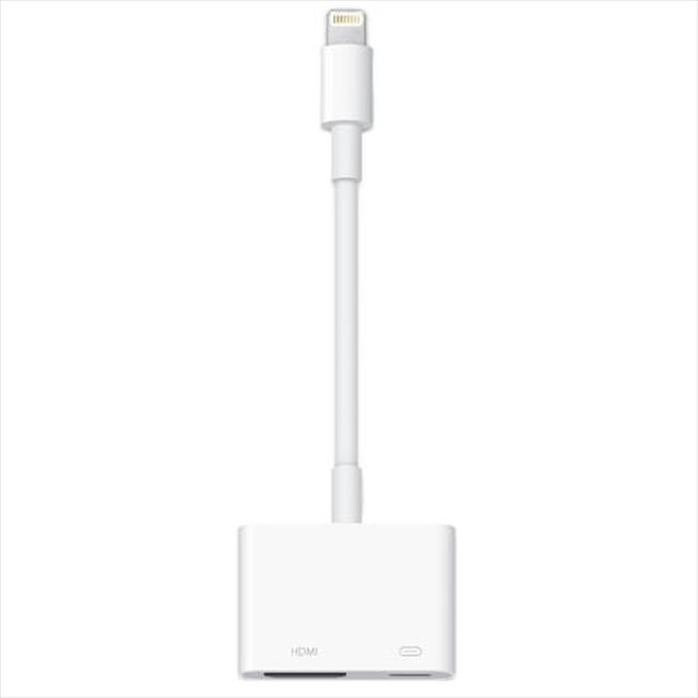 "APPLE - Adattatore da Lightning ad AV digitale MD826ZMA-Bianco"