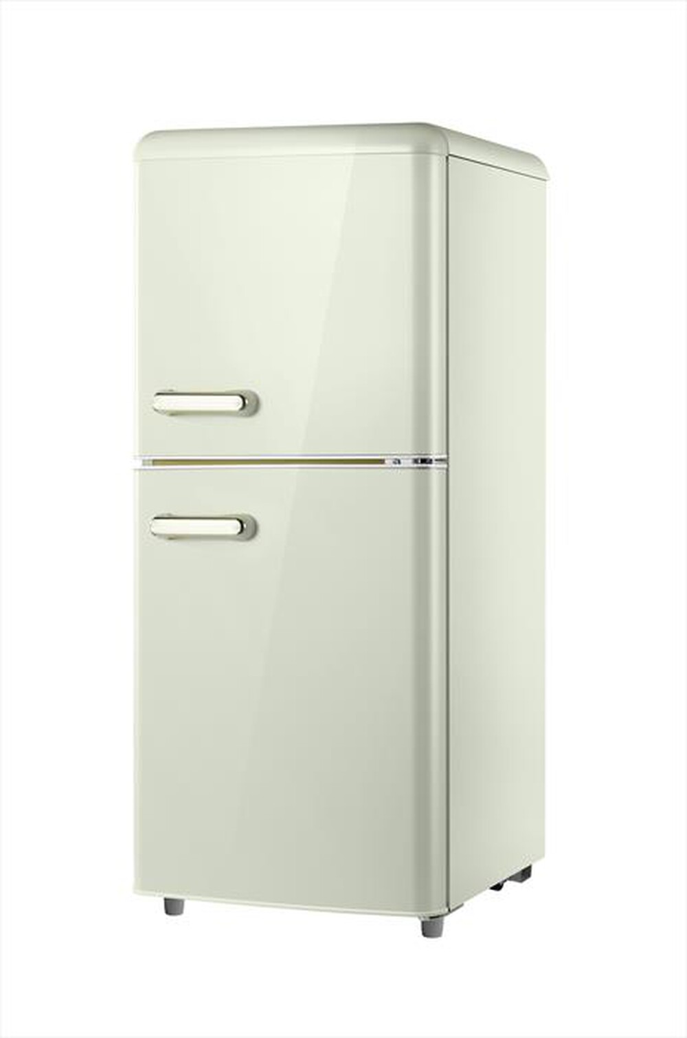"DCG ELTRONIC - Frigorifero 2 porte MF110CCDP Classe E 110 lt-CREMA"
