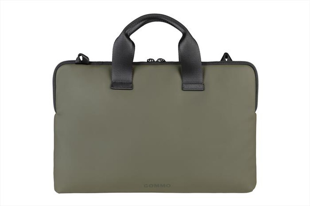 "TUCANO - Borsa GOMMO per MacBook Pro 16\"/laptop 15.6\"-VERDE MILITARE"