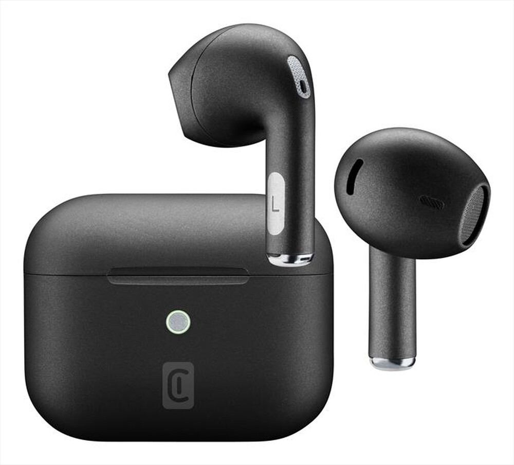 "CELLULARLINE - Auricolare Bluetooth BTCRYSTALTWSK-Nero"