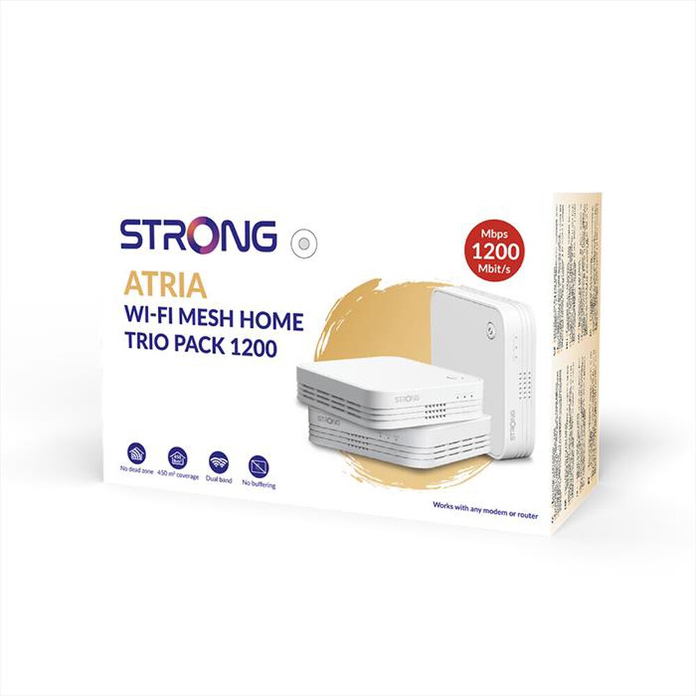 Immagine del prodotto STRONG - Kit 3 pz MESH 1200 MESHTRI1200EUV2-BIANCO