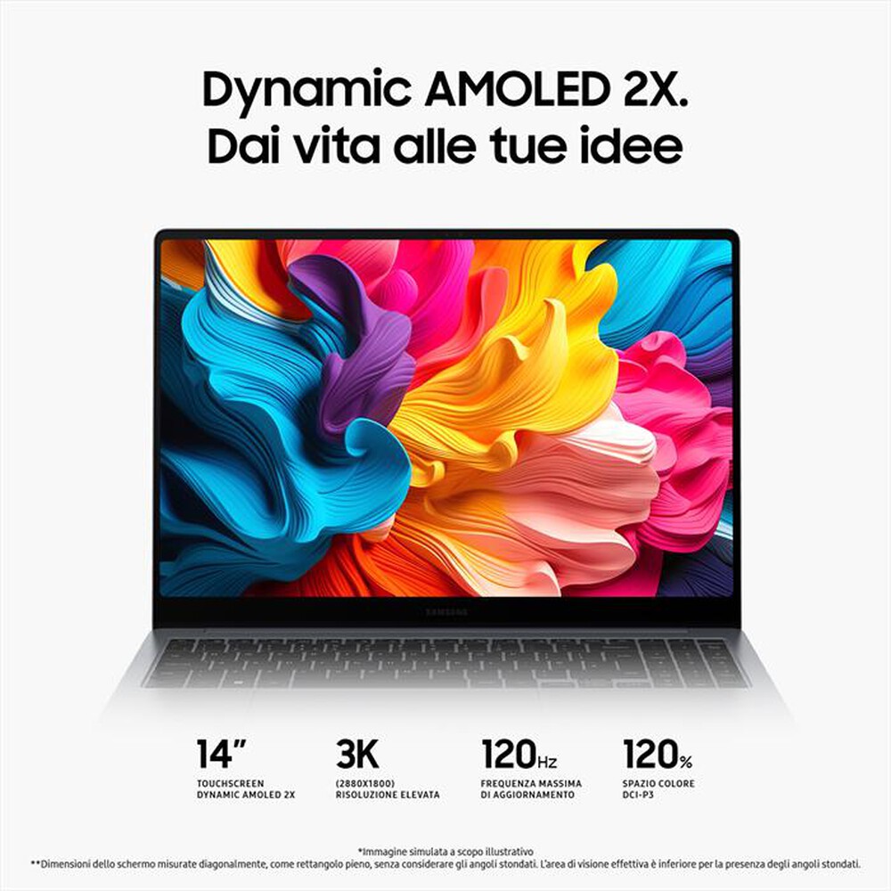 Immagine del prodotto SAMSUNG - Notebook GALAXY BOOK4 PRO-Moonstone Gray