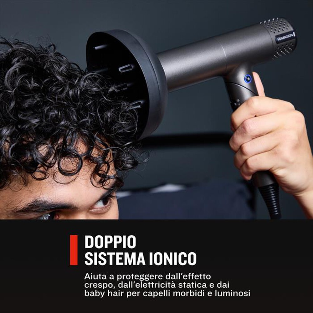 Immagine del prodotto REMINGTON - Asciugacapelli Digitale ONE Dry&Style EC6077-Grigio metallico