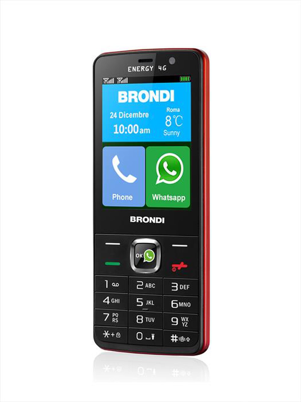Immagine del prodotto BRONDI - ENERGY 4G-Nero/Rosso