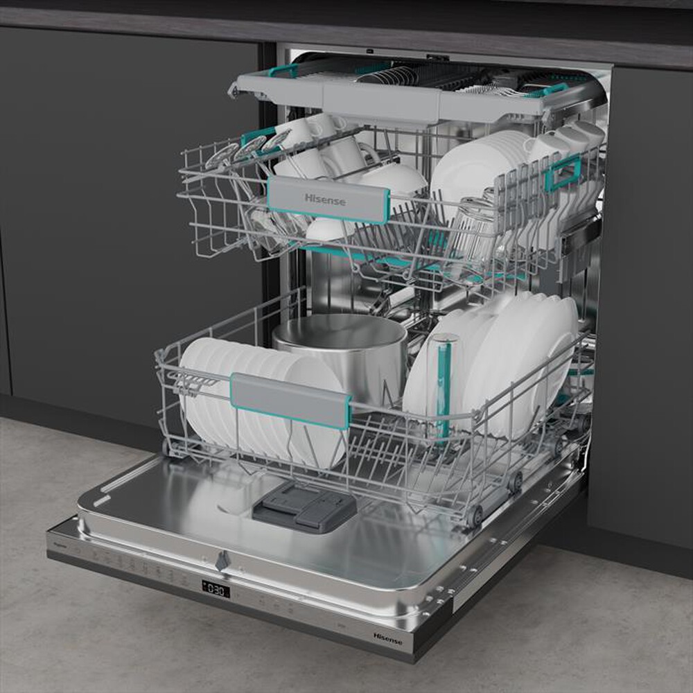 Immagine del prodotto HISENSE - Lavastoviglie HFI5A6360H Classe A 16 coperti-Grigio