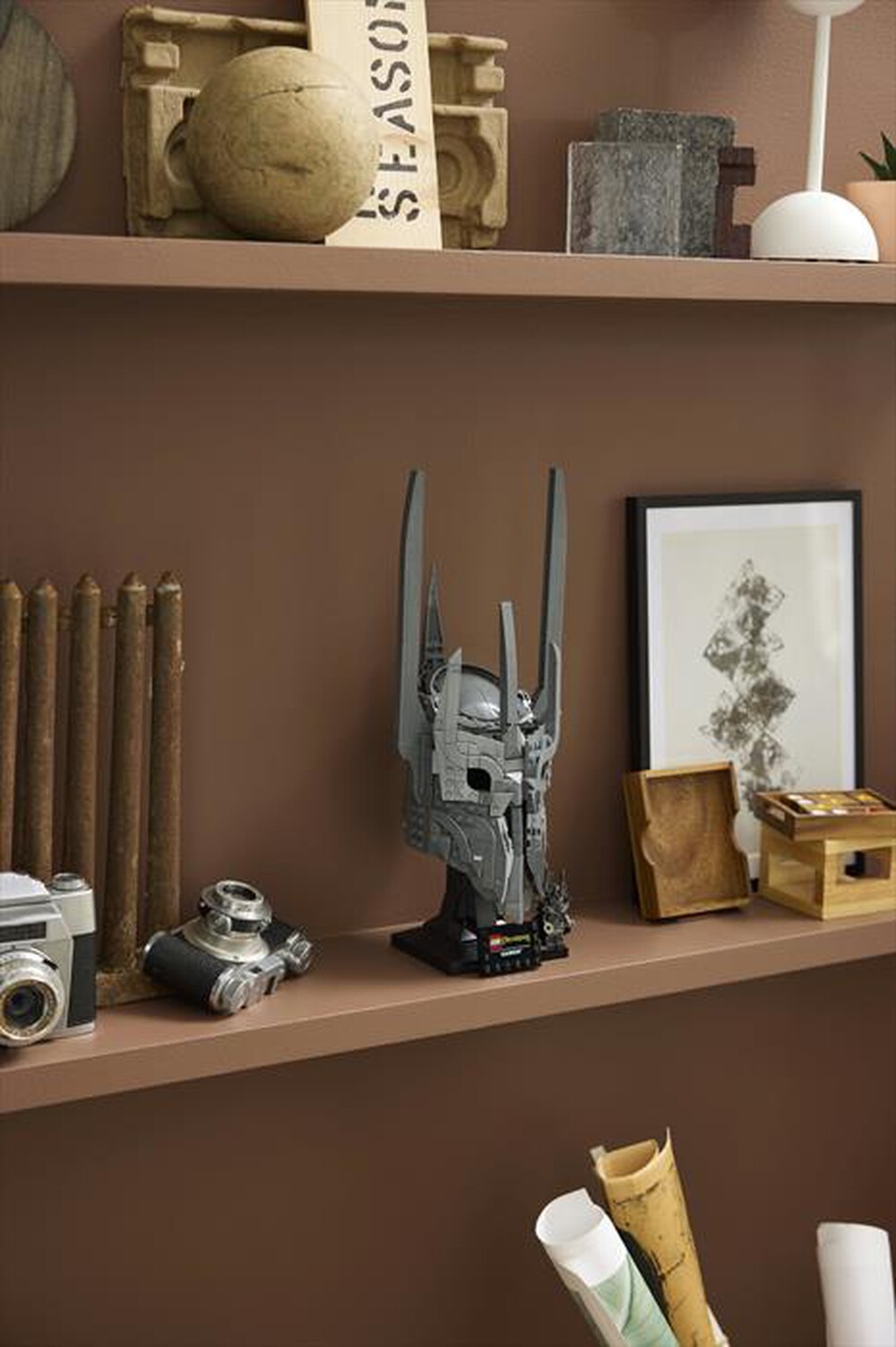 Immagine del prodotto LEGO - ICONS Signore degli Anelli: Elmo di Sauron - 11373-Multicolore