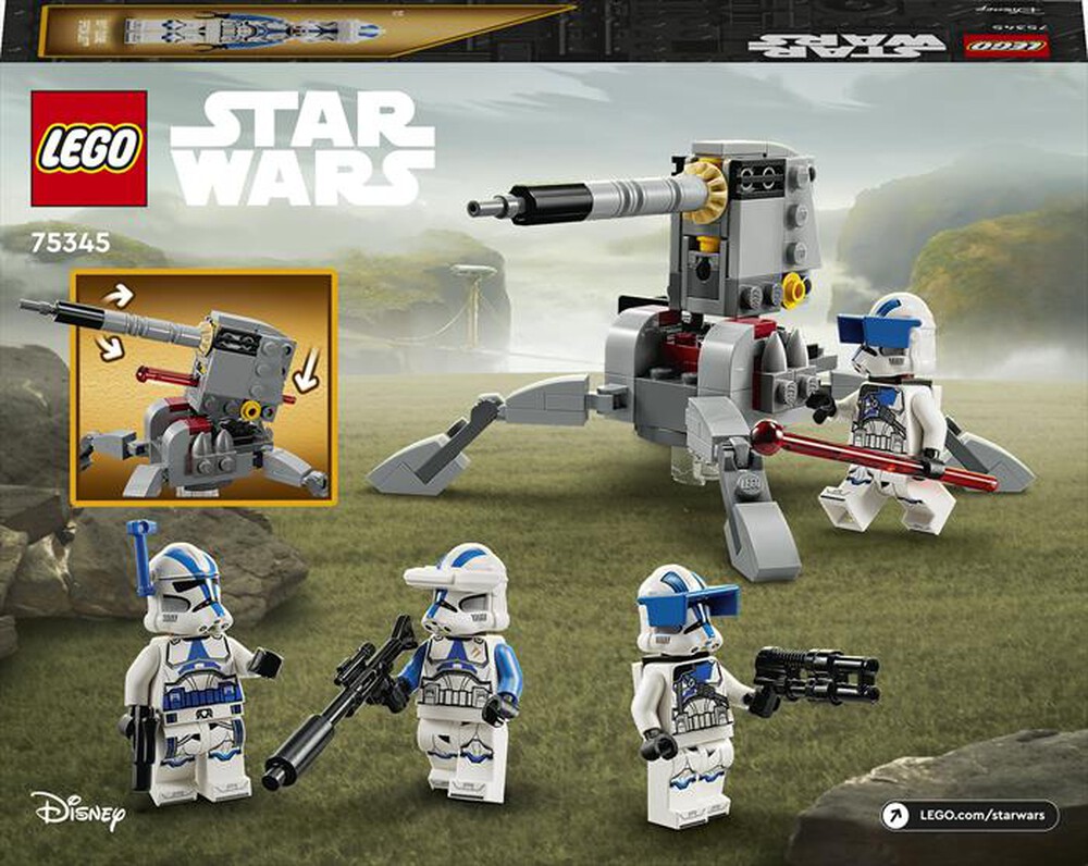 Immagine del prodotto LEGO - STAR WARS Battle Pack Clone Troopers 501 75345
