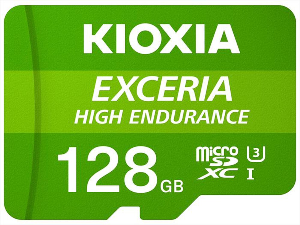 Immagine del prodotto KIOXIA - MICROSD EXCERIA HIGH ENDURANCE MHE1 UHS-1 128GB-Verde