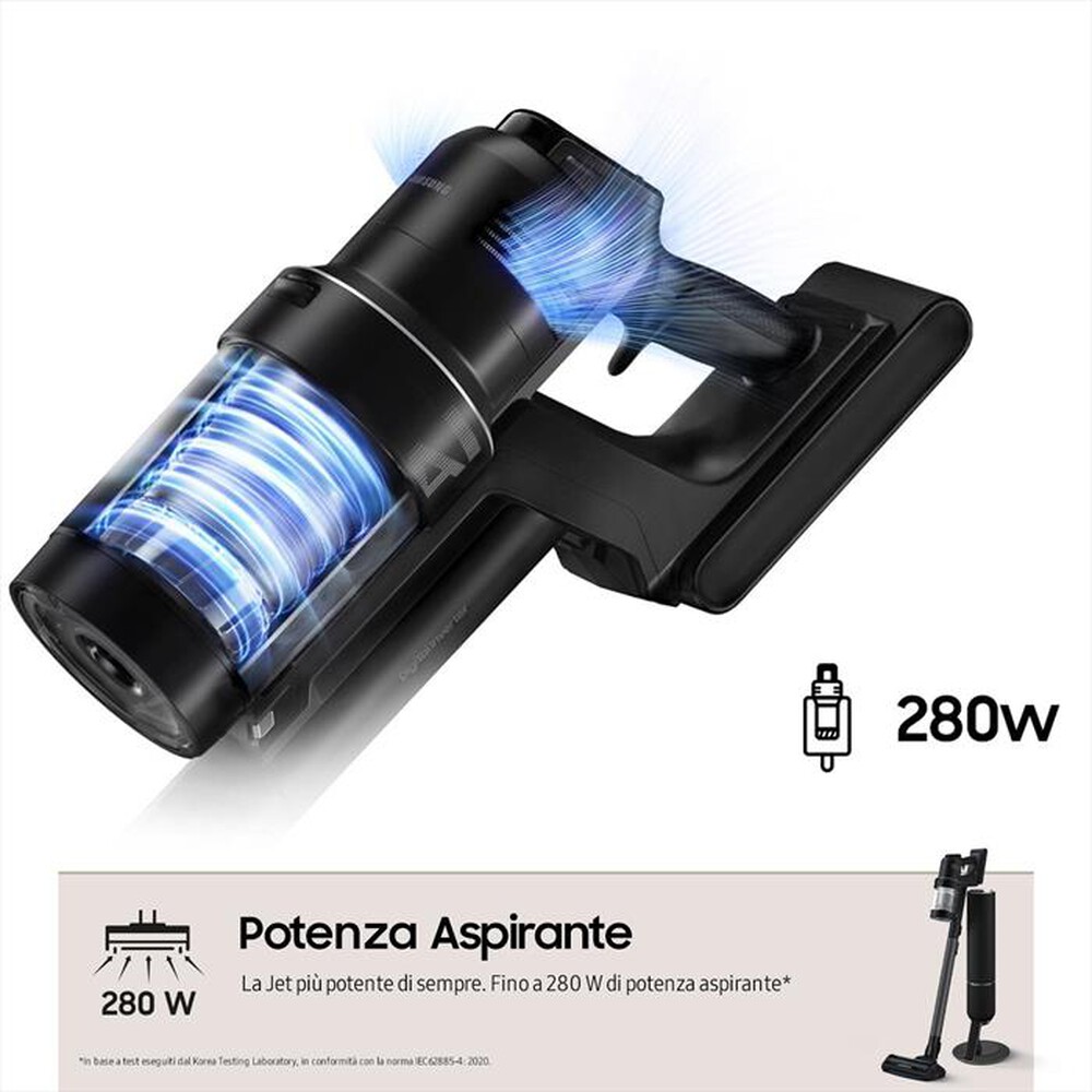 Immagine del prodotto SAMSUNG - BESPOKE JET AI COMPLETE EXTRA VS28C9784QK-Satin Black