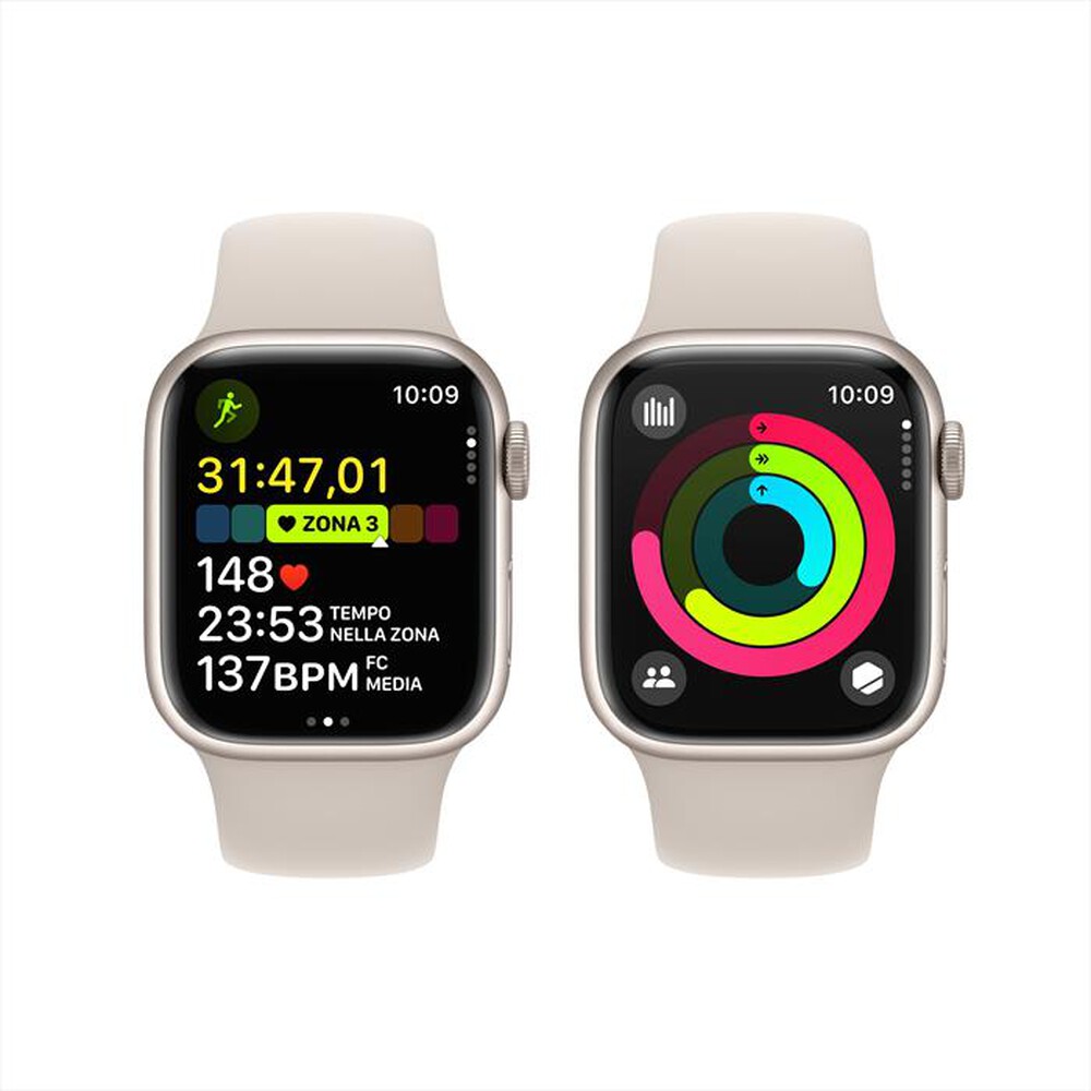 "APPLE - Watch Series 9 GPS Cassa 41mm - M/L-Galassia"