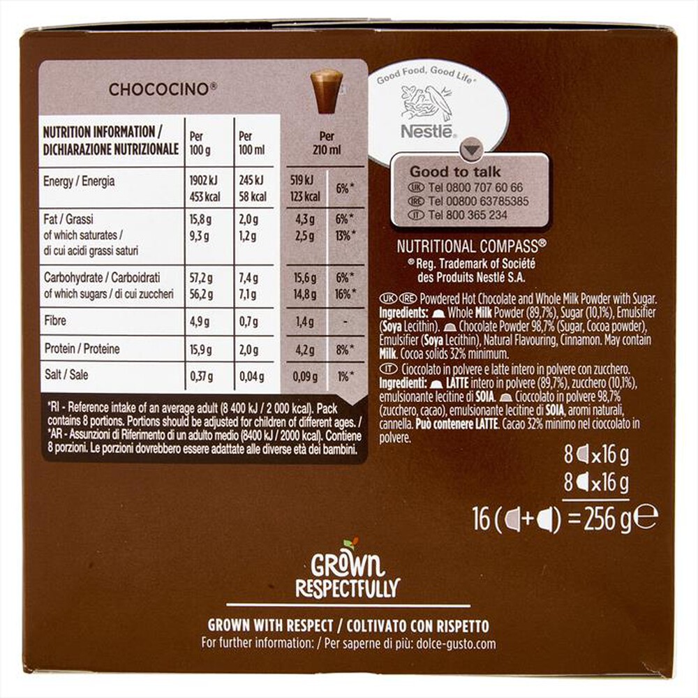 "NESCAFE' DOLCE GUSTO - Chococino"