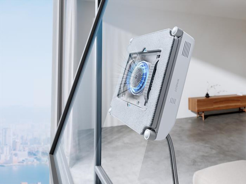 "ECOVACS - Robot lavavetri WINBOT MINI-Grigio, Bianco"