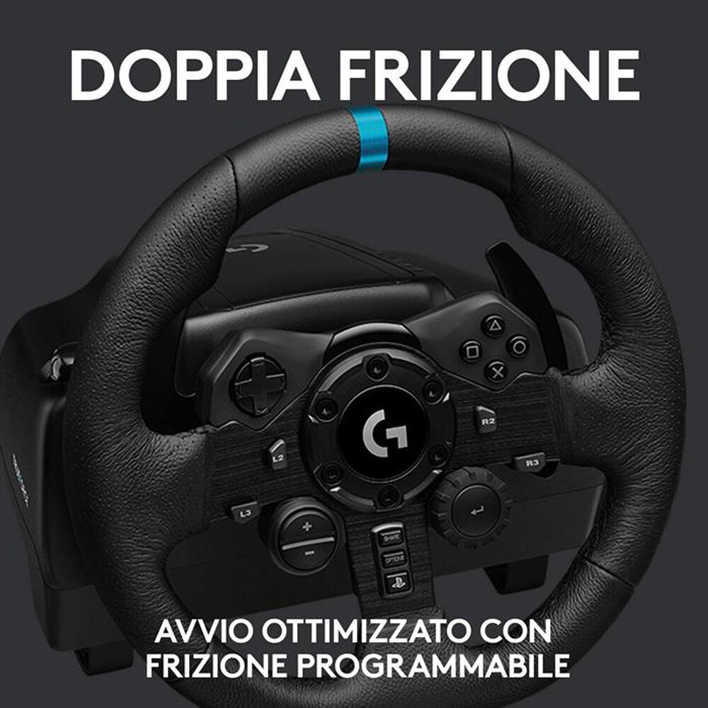 "LOGITECH - G923 PC/PS4-Nero"
