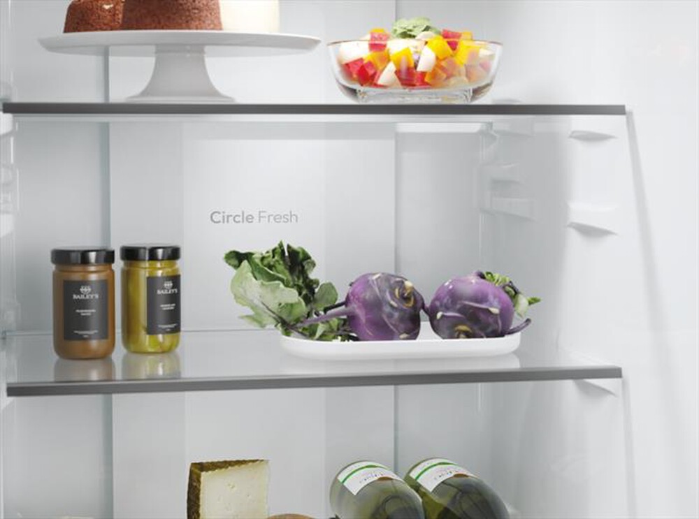 Immagine del prodotto CANDY - Frigorifero combinato CNCQ2T518EX Classe E 279 lt-Acciaio inox