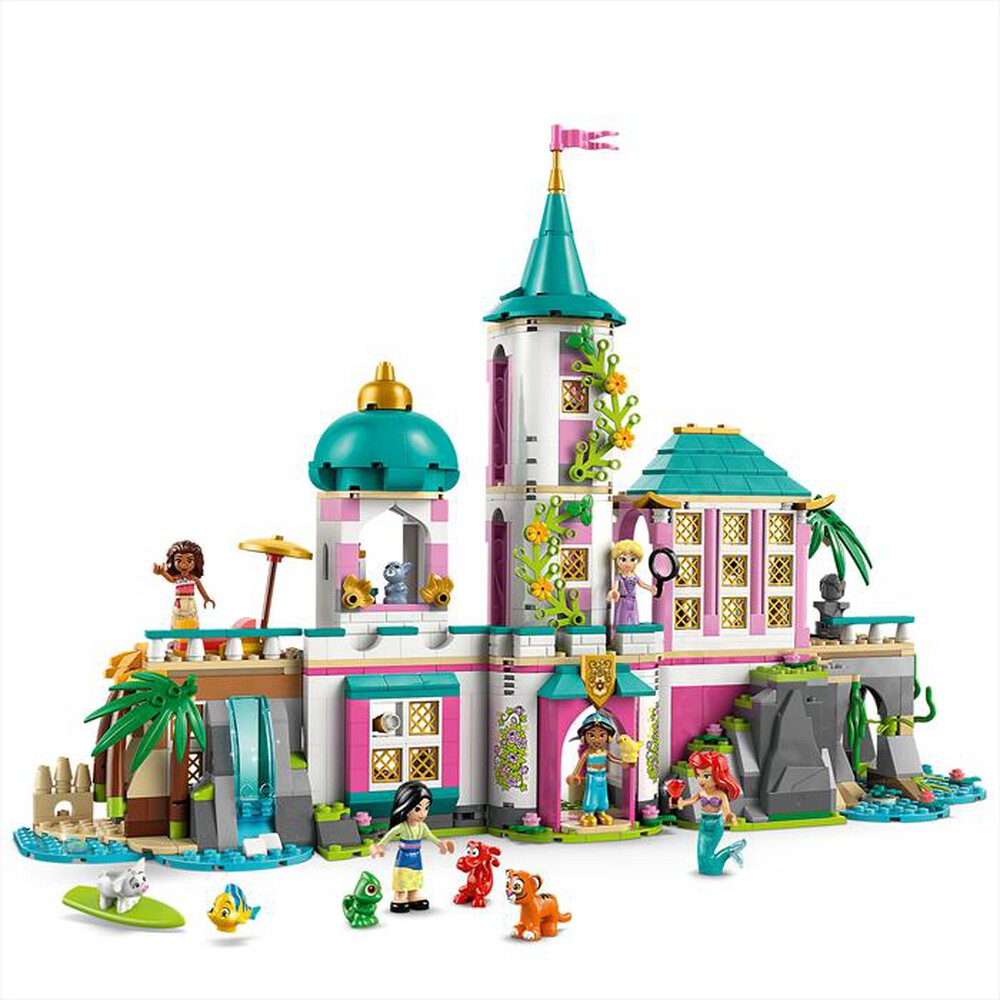 "LEGO - CASTELLO DELLA PRINCIPESSA E ANIMALI REALI-,"