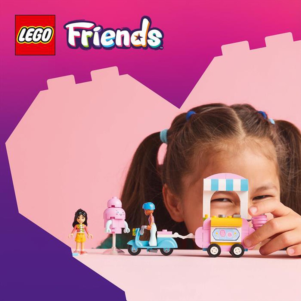 Immagine del prodotto LEGO - FRIENDS Bancarella zucchero filato e scooter 42643