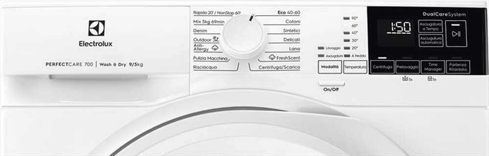 Immagine del prodotto ELECTROLUX - Lavasciuga 9KG+5KG EW7W295W-Bianco
