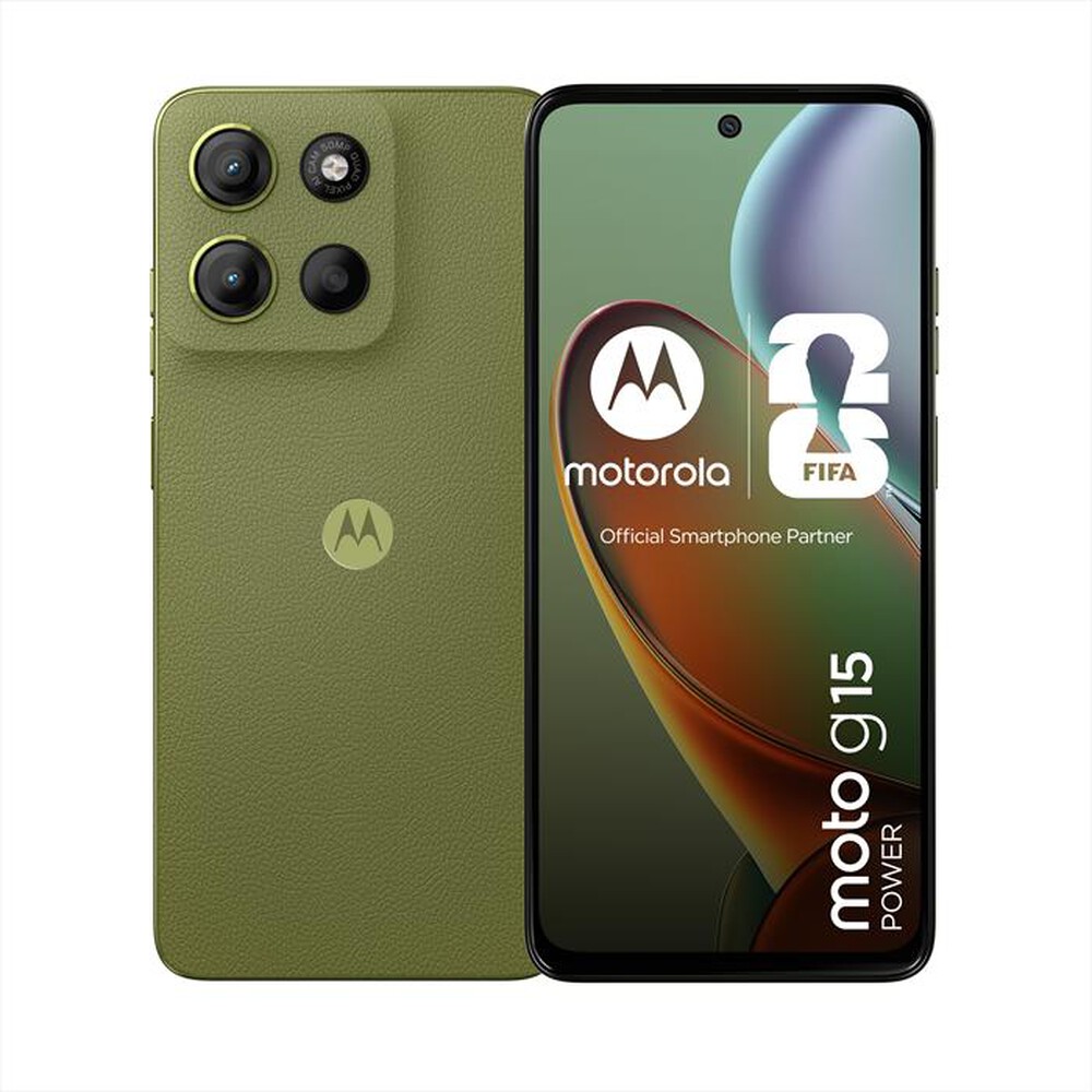 Immagine del prodotto MOTOROLA - Smartphone MOTO G15 POWER 8/512-Iguana Green