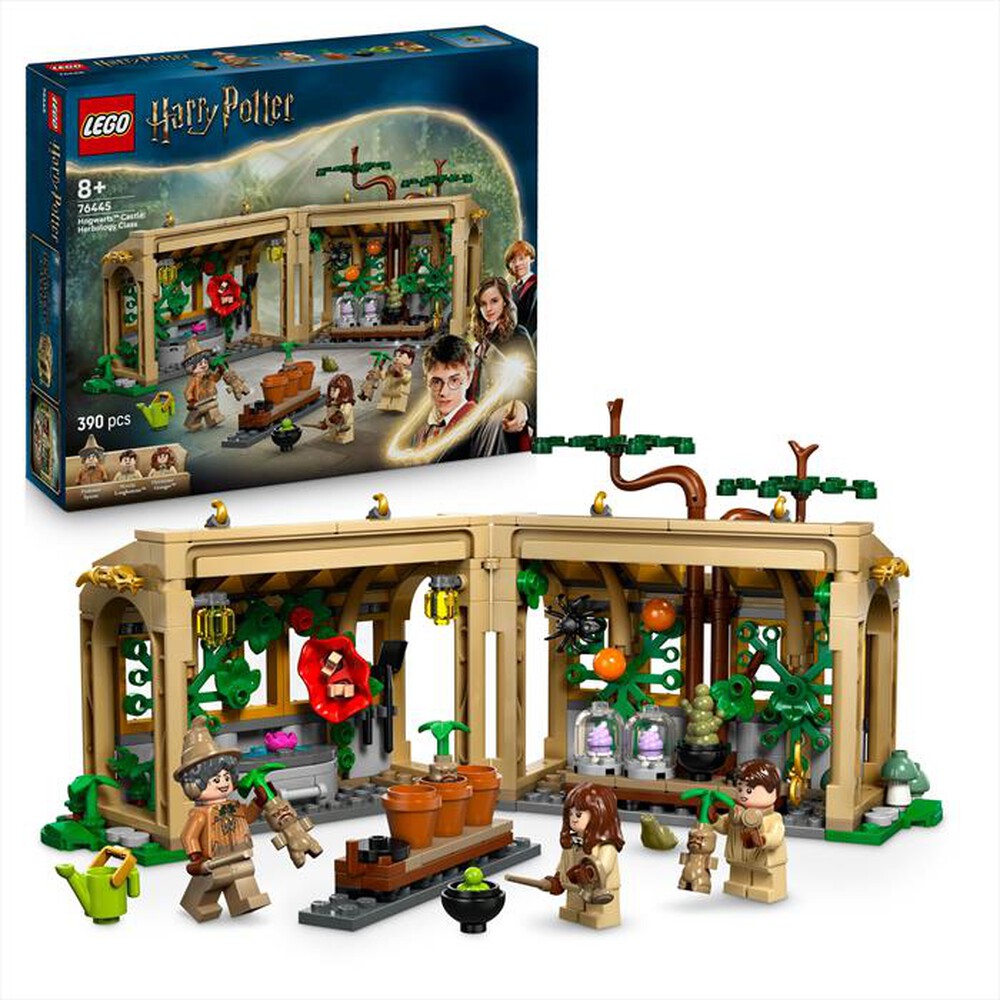 "LEGO - 76445 CASTELLO DI HOGWARTS: LEZIONE DI ERBOLOGIA-,"