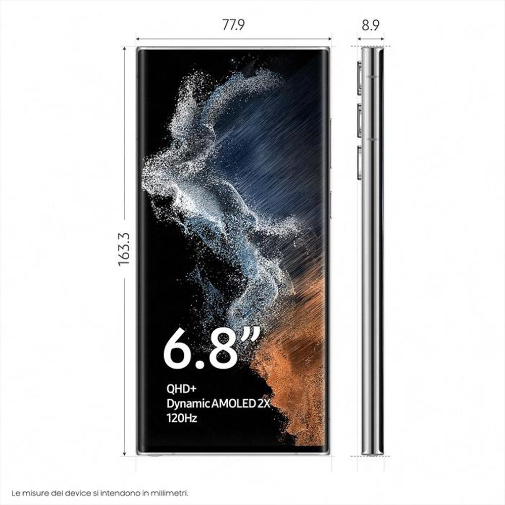 Immagine del prodotto SAMSUNG - GALAXY S22 ULTRA 128GB-Phantom White