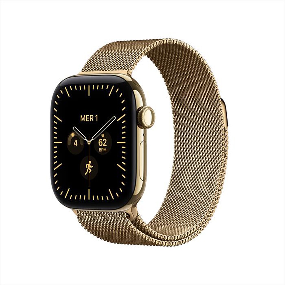Immagine del prodotto APPLE - Watch Series 12 GPS + Cellular 42mm Titanio Oro-Loop milanese Oro brillante