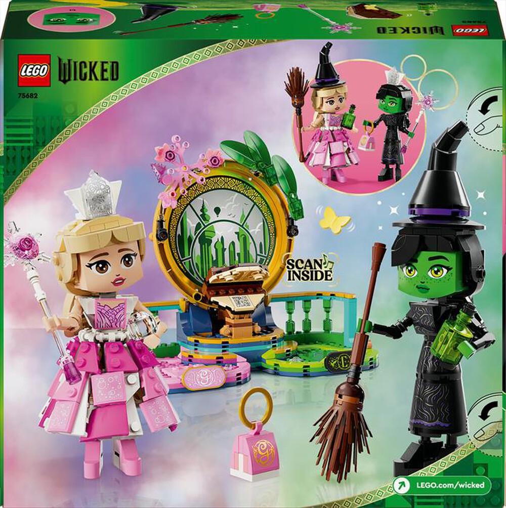 "LEGO - WICKED Personaggi di Elphaba e Glinda - 75682"