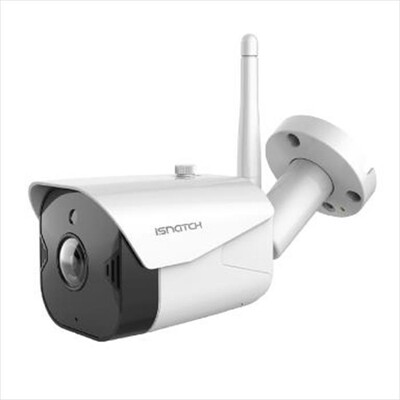 ISNATCH - HEYCAMBULL PRO - TELECAMERA IP WI-FI DA ESTERNO-Bianca