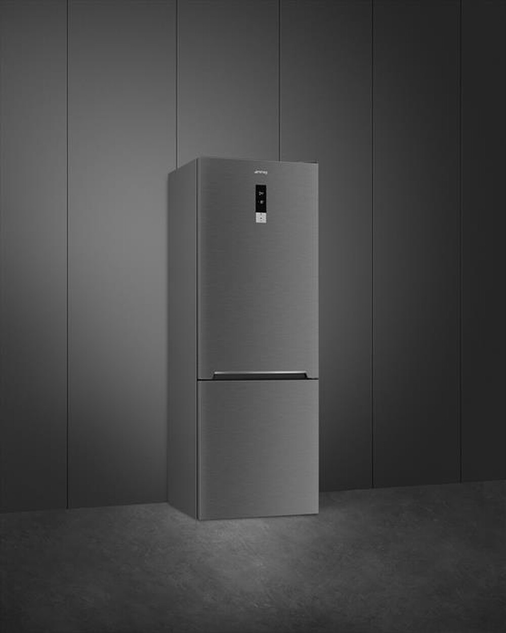 Immagine del prodotto SMEG - Frigorifero combinato FC48KDND Classe D 481 lt-Dark inox