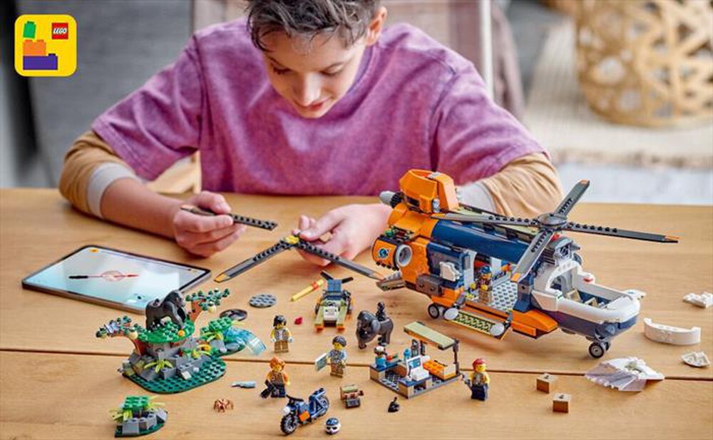 Immagine del prodotto LEGO - CITY Elicottero e Esploratore della giungla 60437