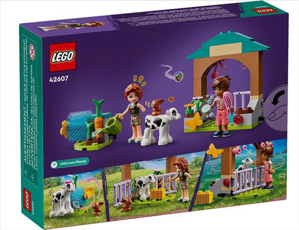"LEGO - FRIENDS Stalla del vitellino di Autumn - 42607-Multicolore"