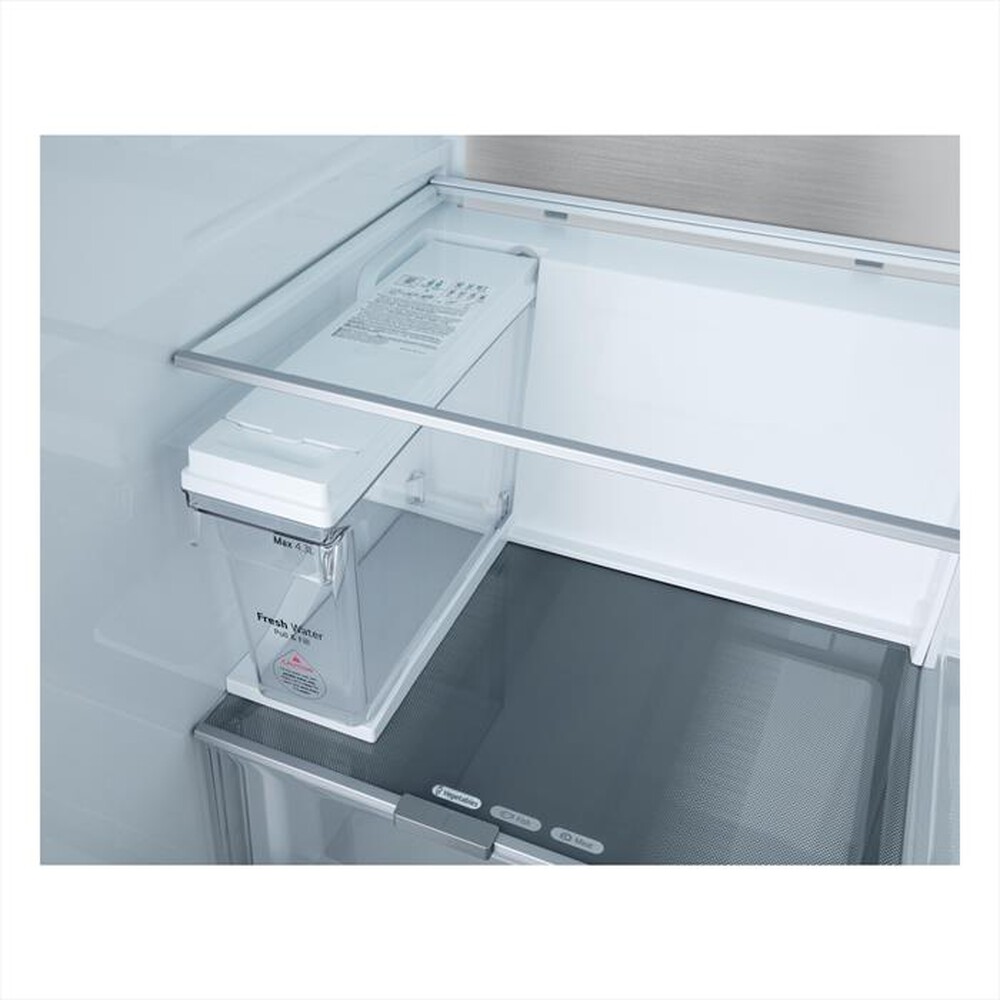 "LG - Frigorifero side by side GSLE91EVAC Classe C-Essence Black Steel"