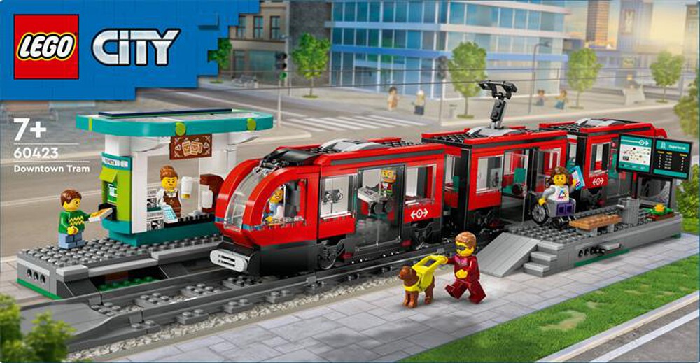 Immagine del prodotto LEGO - CITY TRAINS Tram e fermata del tram 60423